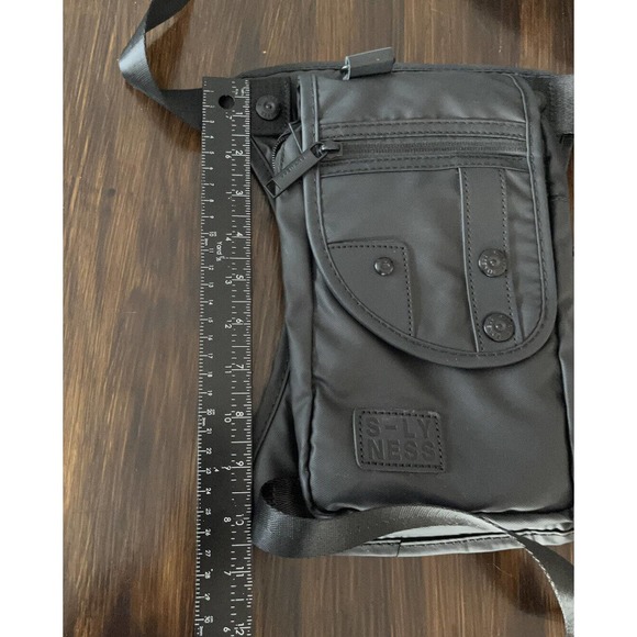 Drop Leg Bag | Faux Leather Black | unisex OS - Picture 9 of 12